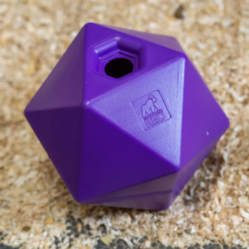 Red Gorilla Dripfeed Treat Ball - Purple