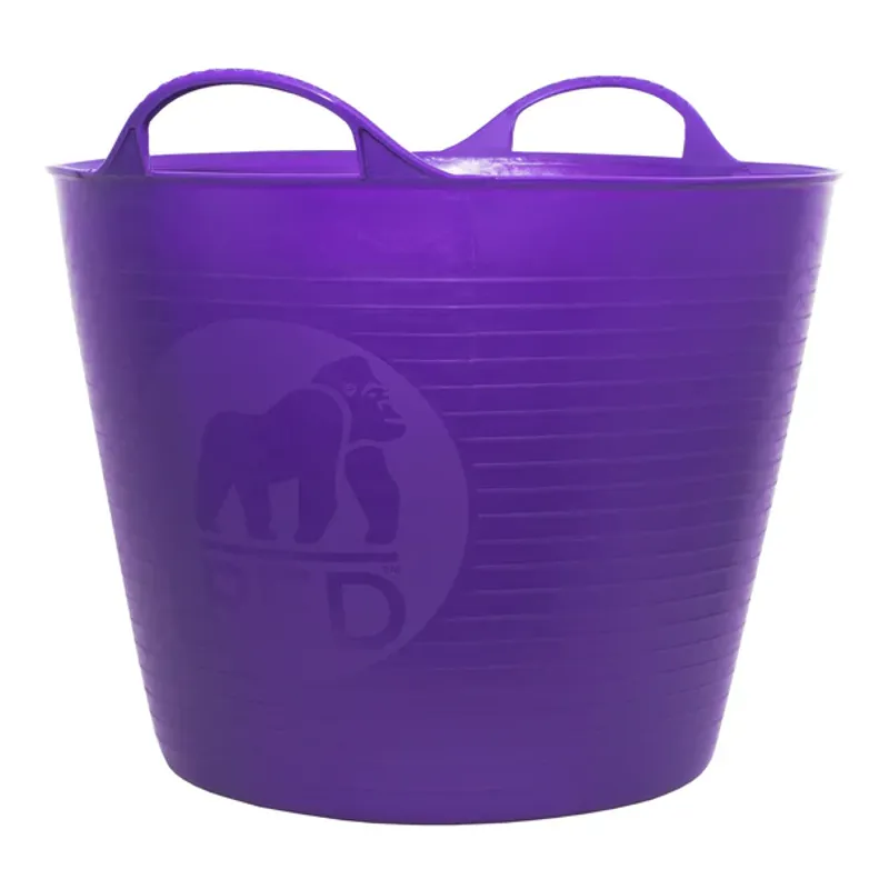Red Gorilla Tubtrug Flexible Medium 26L Bucket - Purple