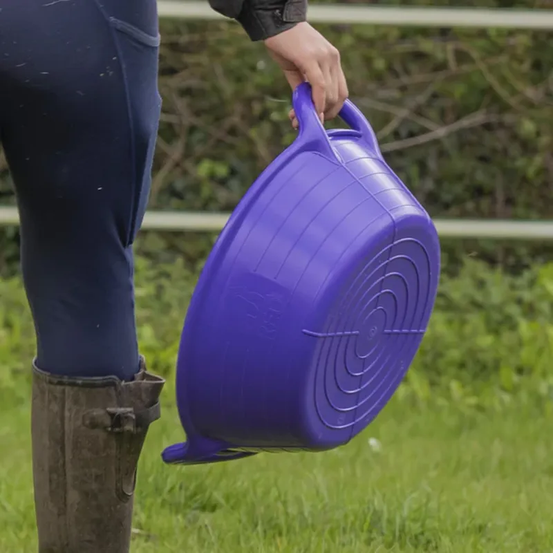 Red Gorilla Plas Small Feed Skip 11L - Purple-2