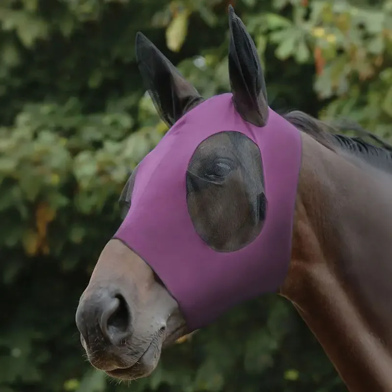 WeatherBeeta Stretch Bug Eye Saver with Ears - Purple/Black