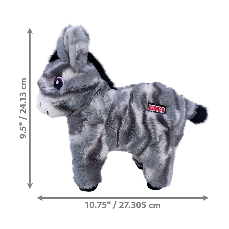 KONG Low Stuff Stripes Donkey -1
