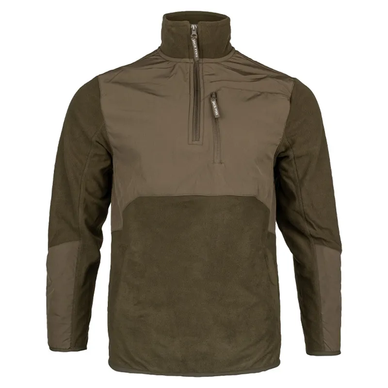 Jack Pyke Rannock Fleece Pullover - Dark Olive