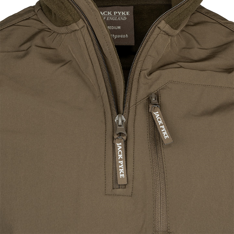 Jack Pyke Rannock Fleece Pullover - Dark Olive-4