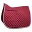 Hy Equestrian Splendid Showjump Saddle Pad - Burgundy/White