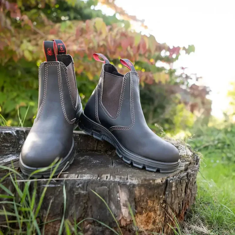 Redback UBOK Soft Toe Boots - Brown-3