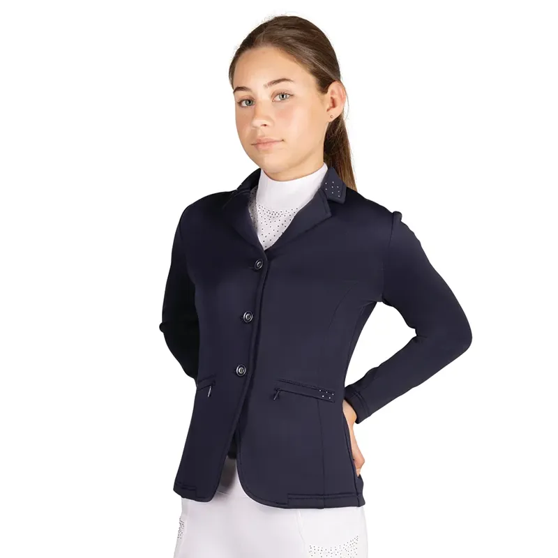 Hy Equestrian Children's Roka Regal Show Jacket - Navy