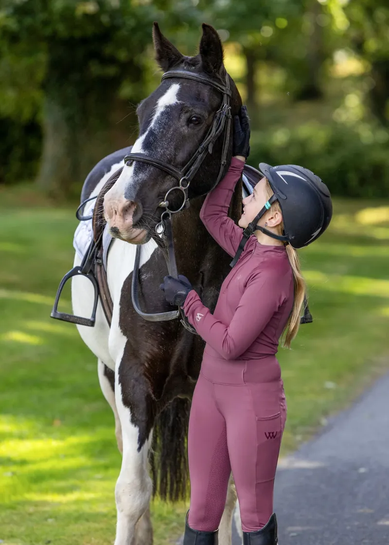 Woof Wear Children's Tech Base Layer - Rose-1