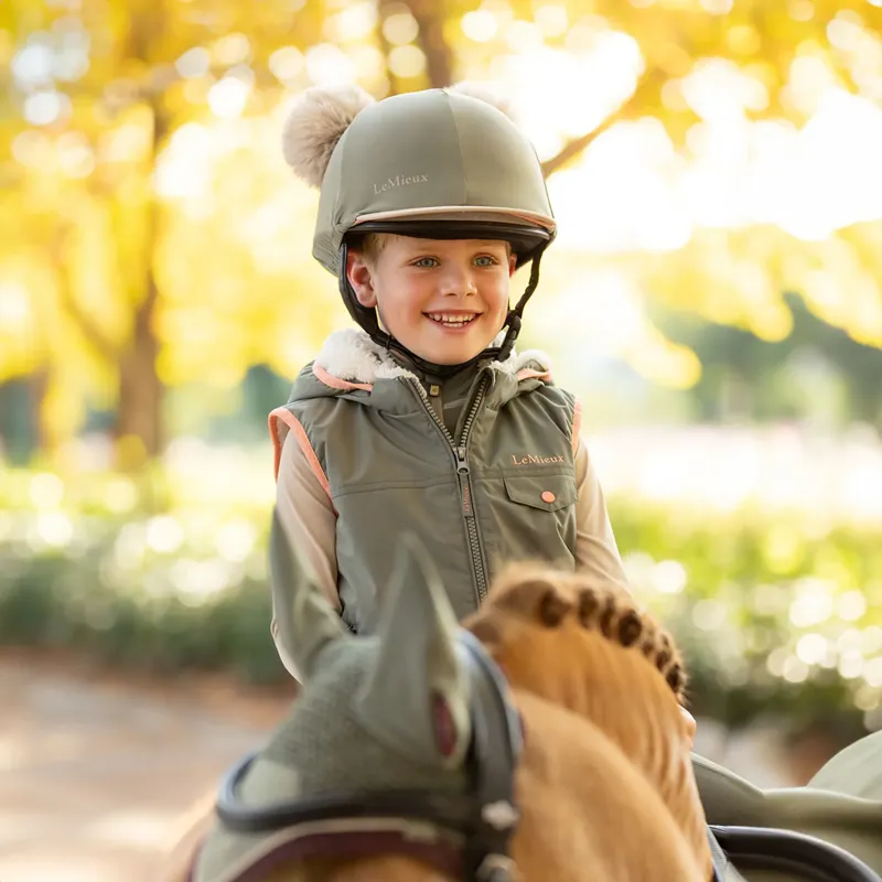 Lemieux Mini Double Pom Hat Silk - Rosemary-2