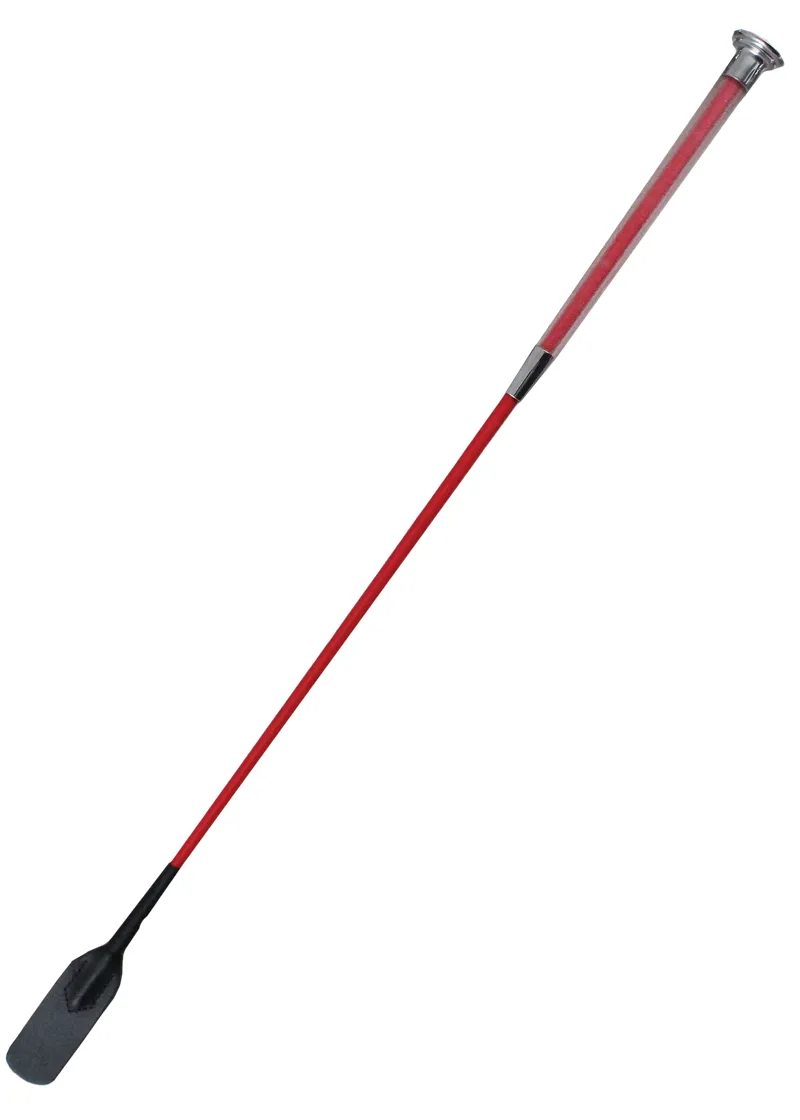 Woof Wear Gel Fusion Riding Whip - Royal Red 60cm