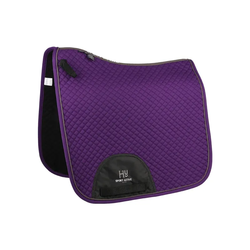Hy Sport Active Dressage Saddle Pad - Royal Violet