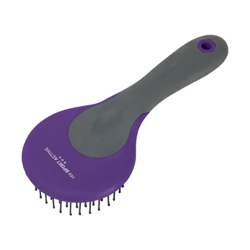 Hy Sport Active Mane and Tail Brush - Royal Violet