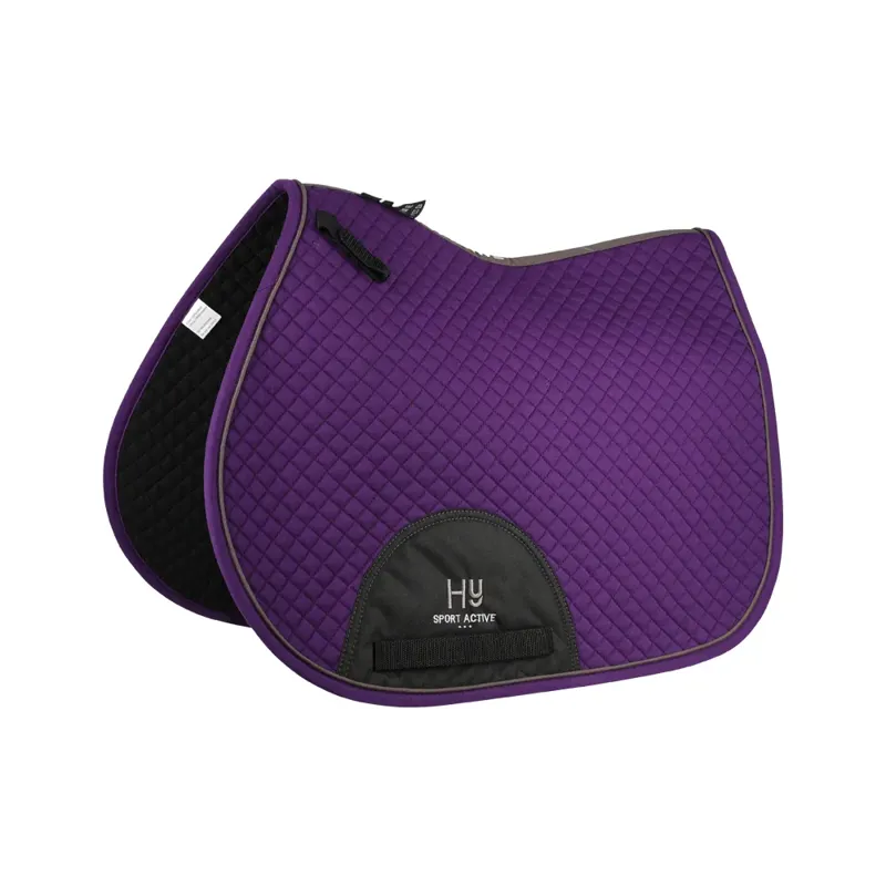Hy Sport Active GP Saddle Pad - Royal Violet