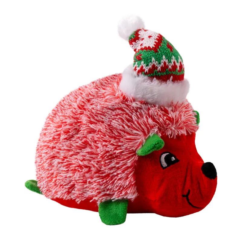 KONG Holiday Comfort HedgeHug Colours - ASSORTED Medium dog toy-3