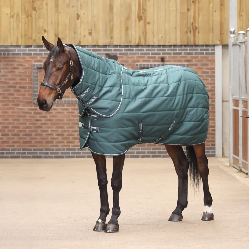 Shires Tempest Original 200g Stable Rug and Neck Set - Emerald