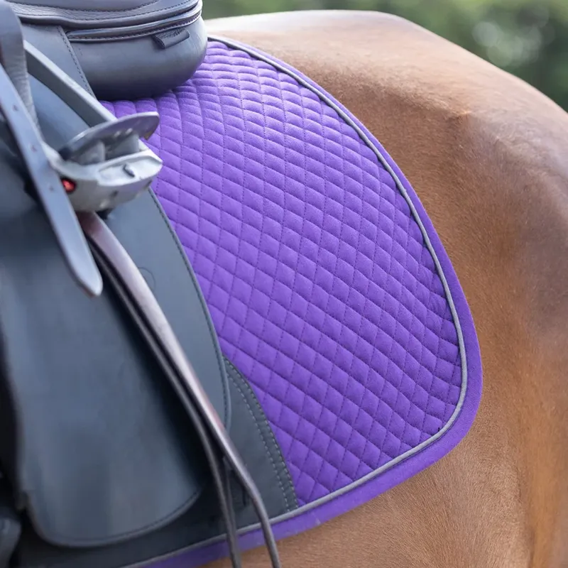 Hy Sport Active Dressage Saddle Pad - Royal Violet-2