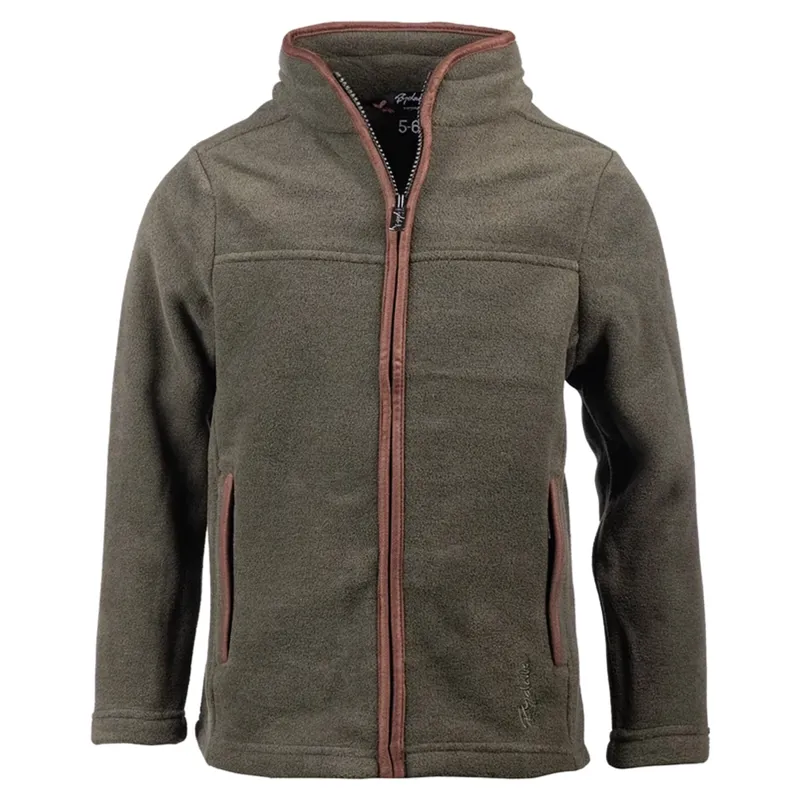Rydale Kid's Huggate Fleece Jacket - Khaki