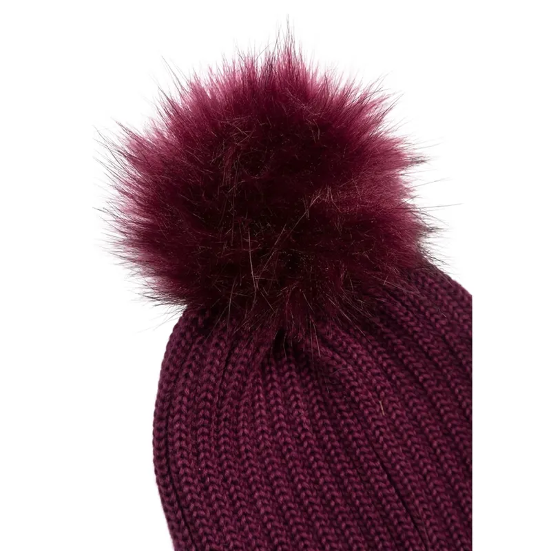 Rydale Ladies Bella Pom Pom Hat - Berry-2