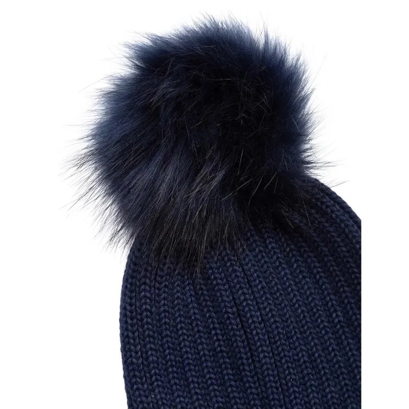 Rydale Ladies Bella Pom Pom Hat - Blue-2