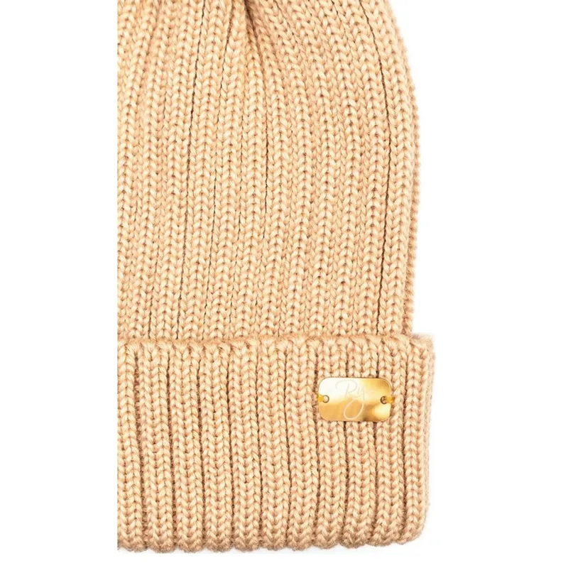 Rydale Ladies Bella Pom Pom Hat - Camel-2
