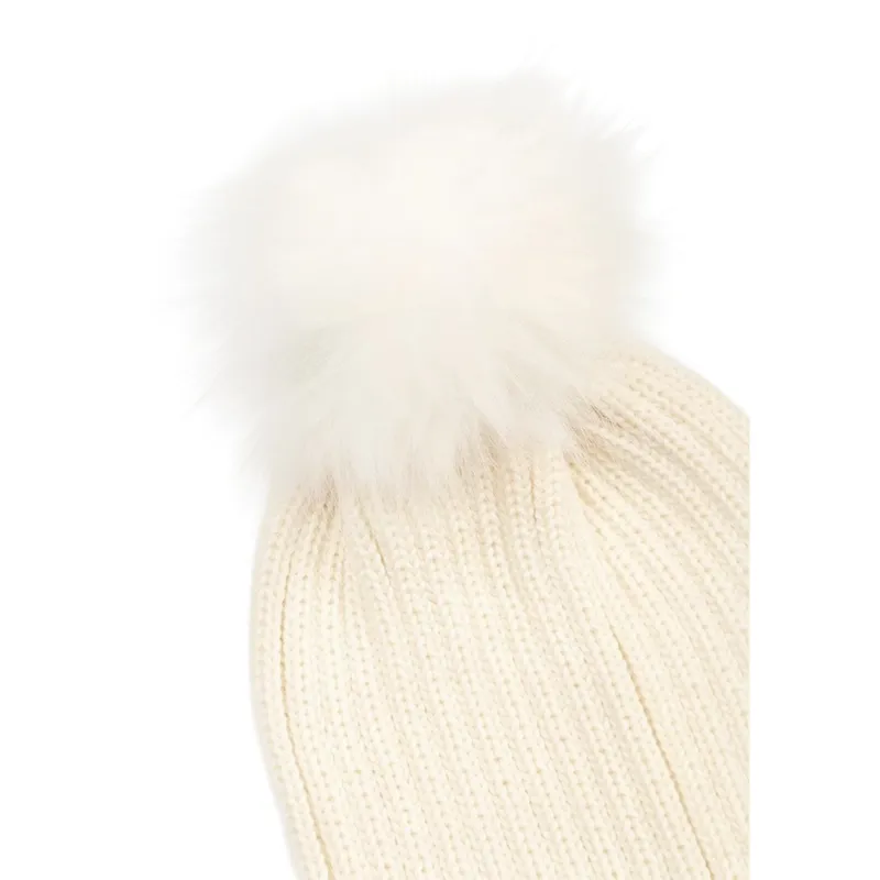 Rydale Ladies Bella Pom Pom Hat - Cream-2