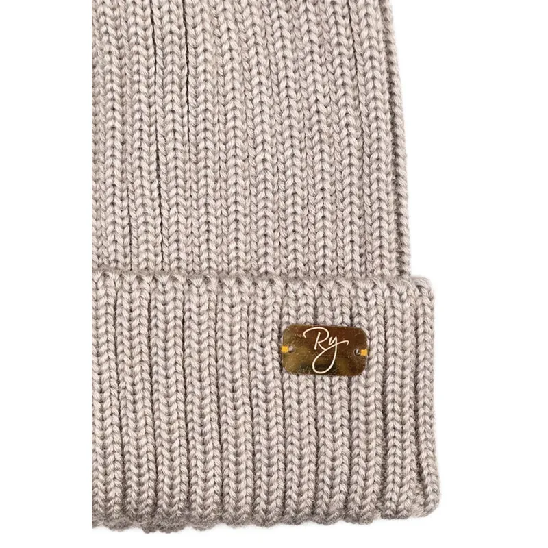 Rydale Ladies Bella Pom Pom Hat - Silver-1