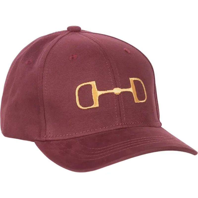 Rydale Ripon Snaffle Baseball Cap - Wine