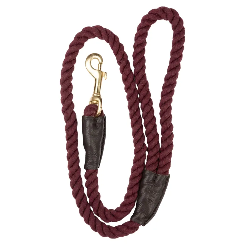 Rydale Rope Yapham Dog Lead - Berry