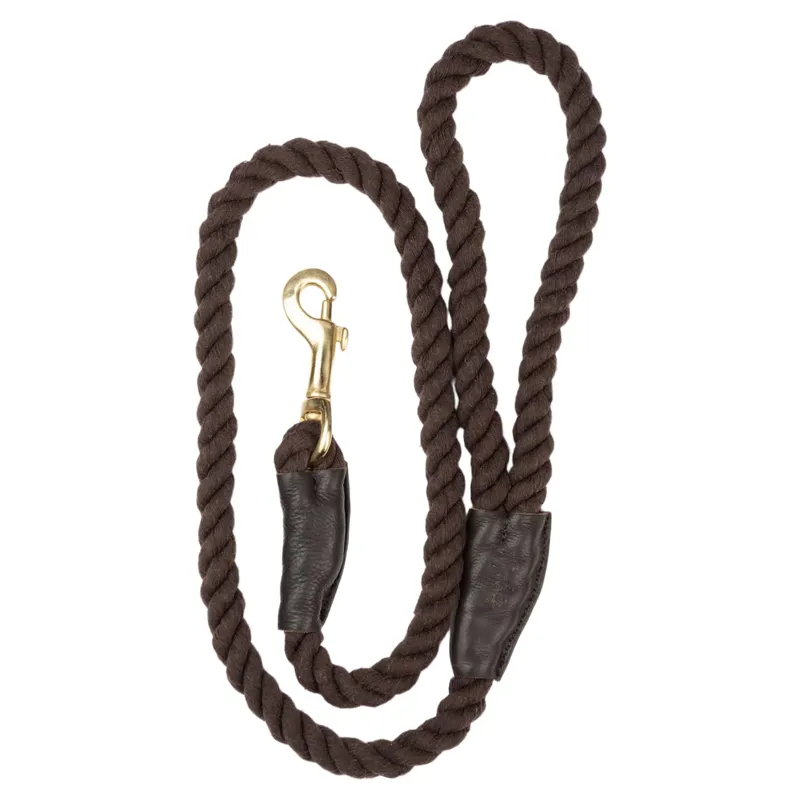 Rydale Rope Yapham Dog Lead - Brown