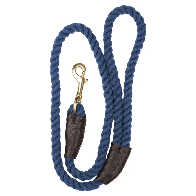 Rydale Rope Yapham Dog Lead - Navy