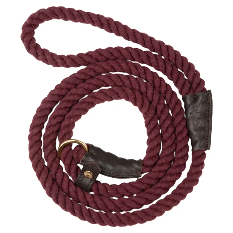 Rydale Rope Yapham Slip Lead - Berry