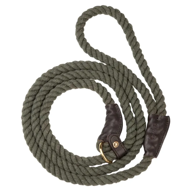 Rydale Rope Yapham Slip Lead - Olive