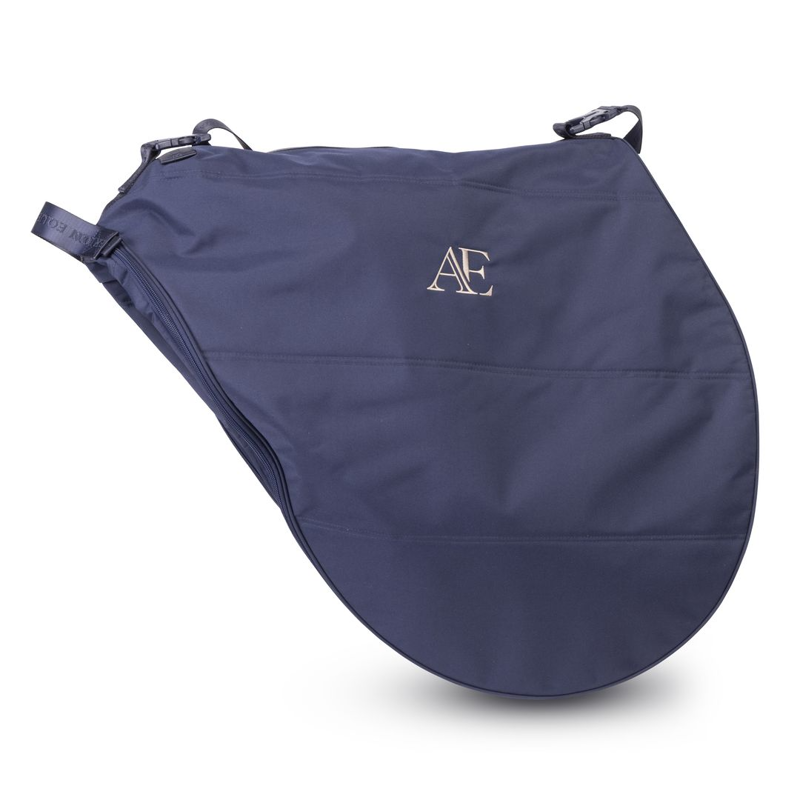 Shires Aubrion Equestrian Saddle Bag - Navy-1