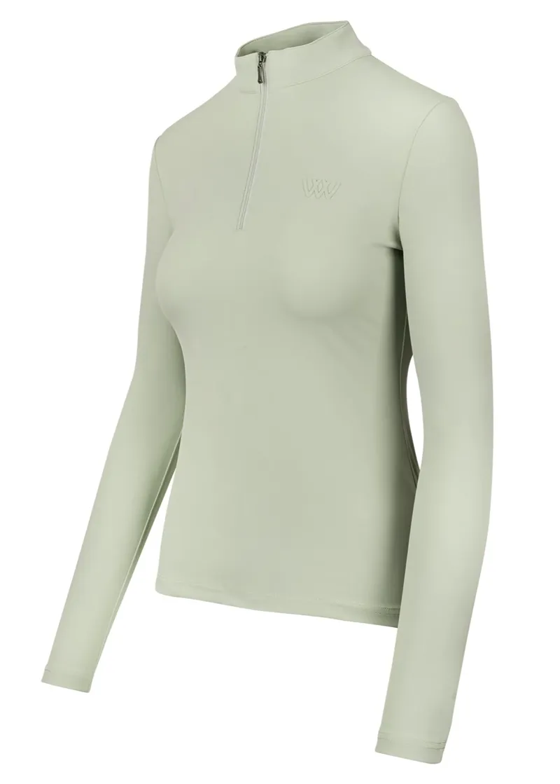 Woof Wear Women's Long Sleeve Tech Base Layer - Sage