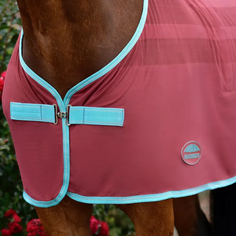 WeatherBeeta Scrim Cooler Standard Neck - Red/Blue/Beige-1