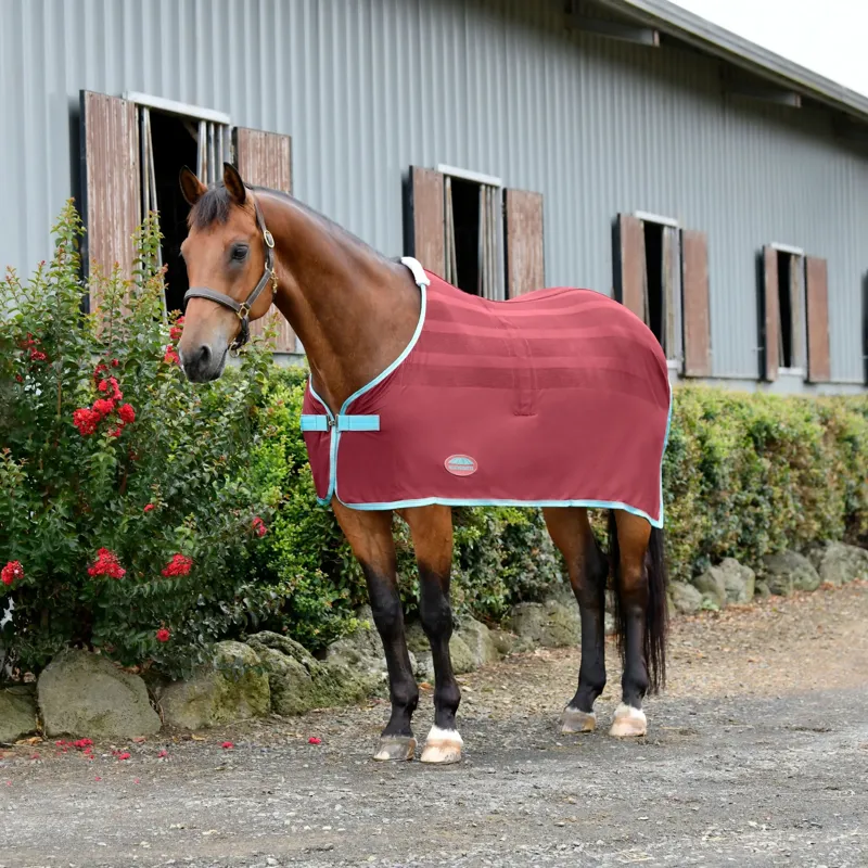 WeatherBeeta Scrim Cooler Standard Neck - Red/Blue/Beige