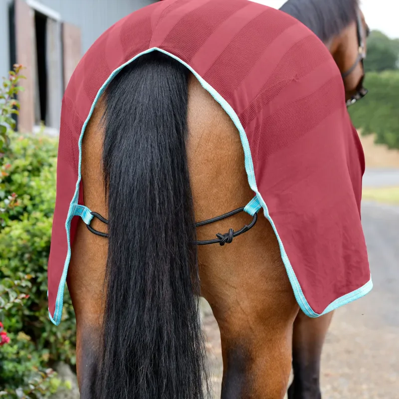 WeatherBeeta Scrim Cooler Standard Neck - Red/Blue/Beige-2