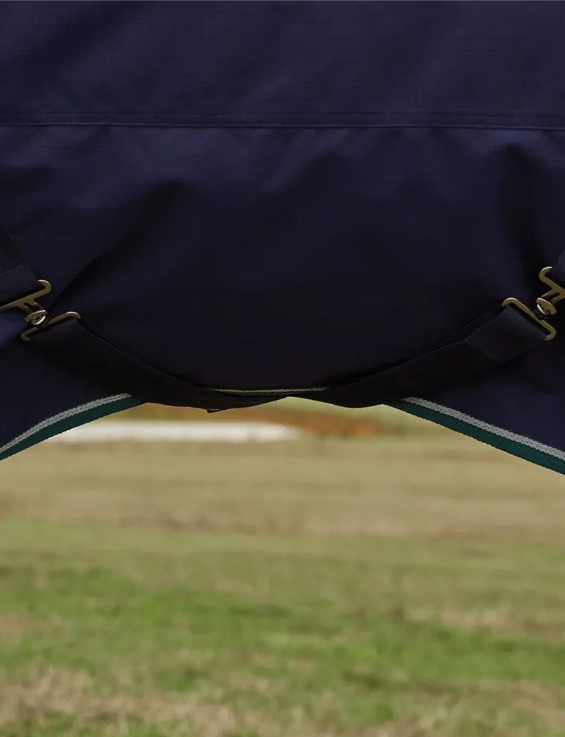 WeatherBeeta ComFiTec Plus 100G Dynamic Turnout High Neck Rug - Navy-6