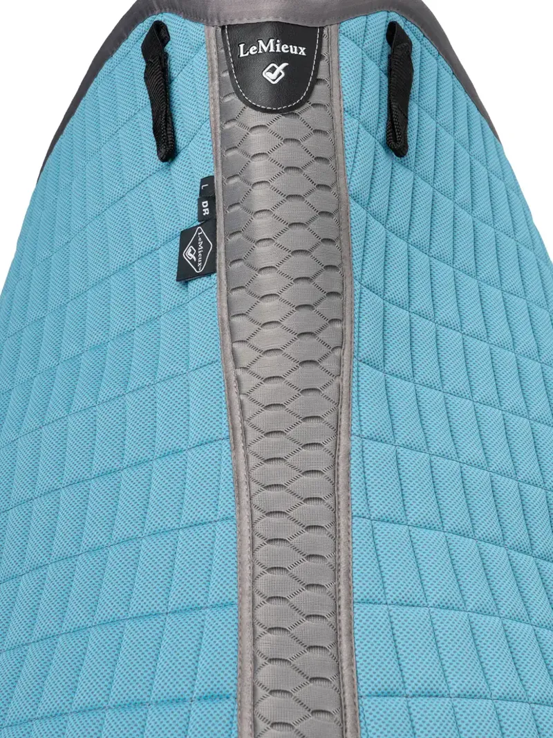 LeMieux Self-Cool Dressage Square - Cool Blue-2