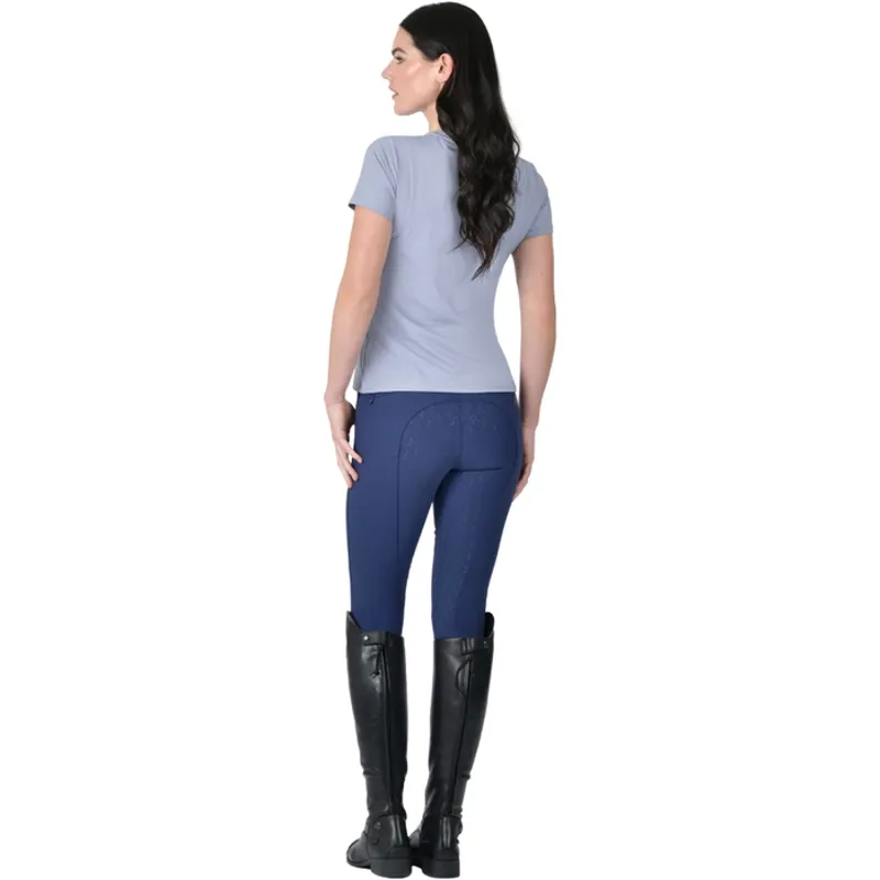 WeatherBeeta Ladies Relaxed UV Short Sleeve - Tee Blue Stone