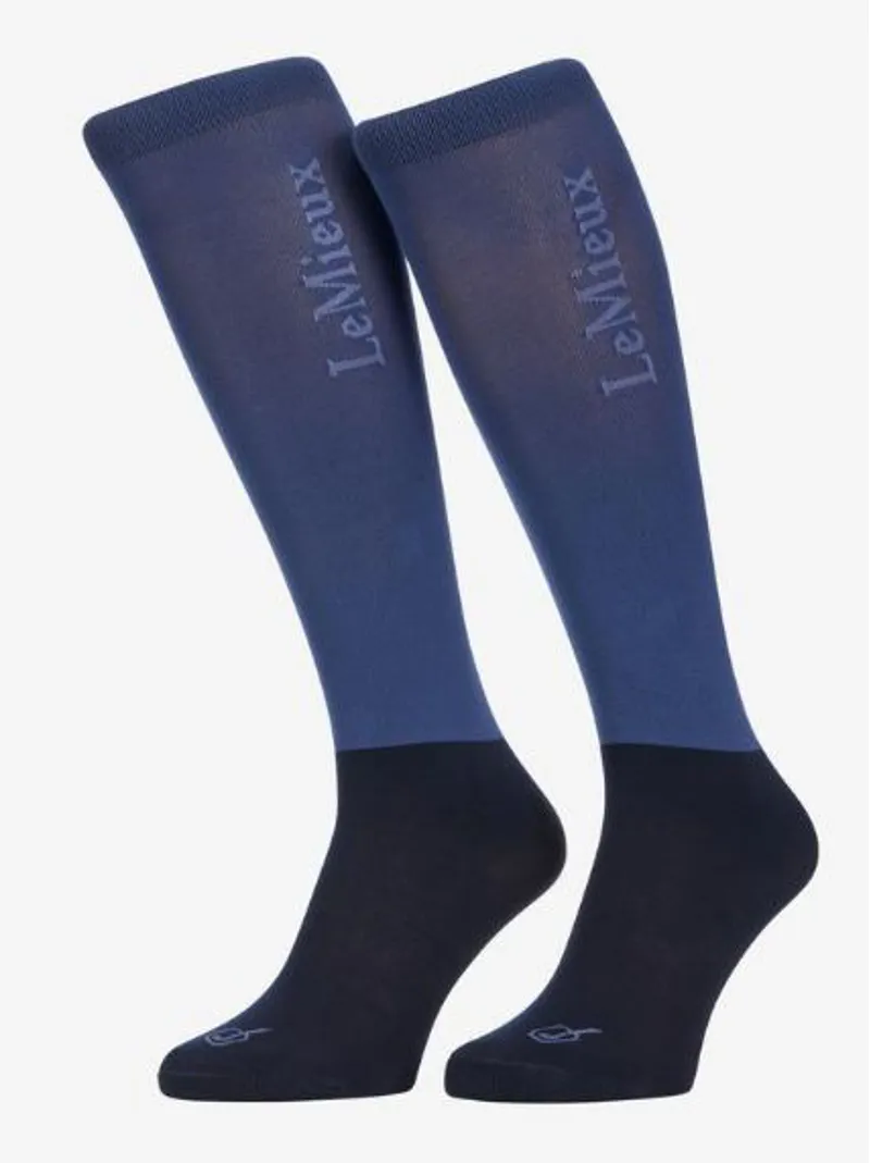 LeMieux Competition Socks 2 Pack - Shadow