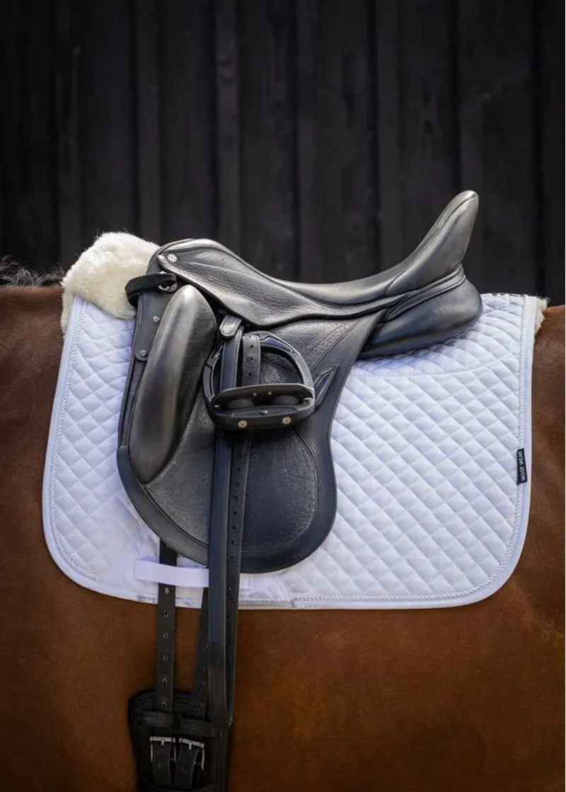 Woof Wear DR Sheepskin Pad - White Full Size-1