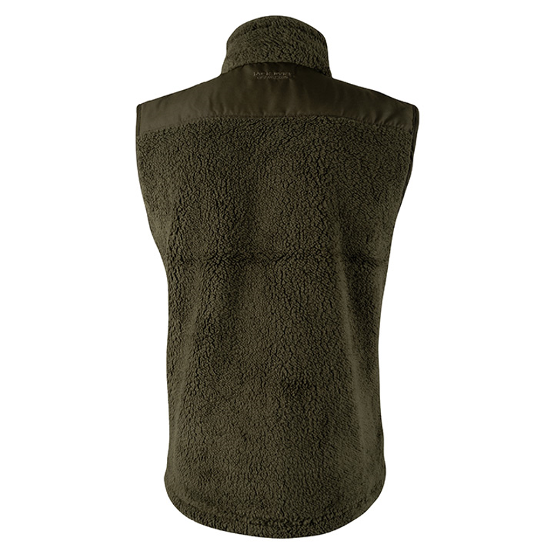 Jack Pyke Sherpa Fleece Gilet - Dark Olive-3