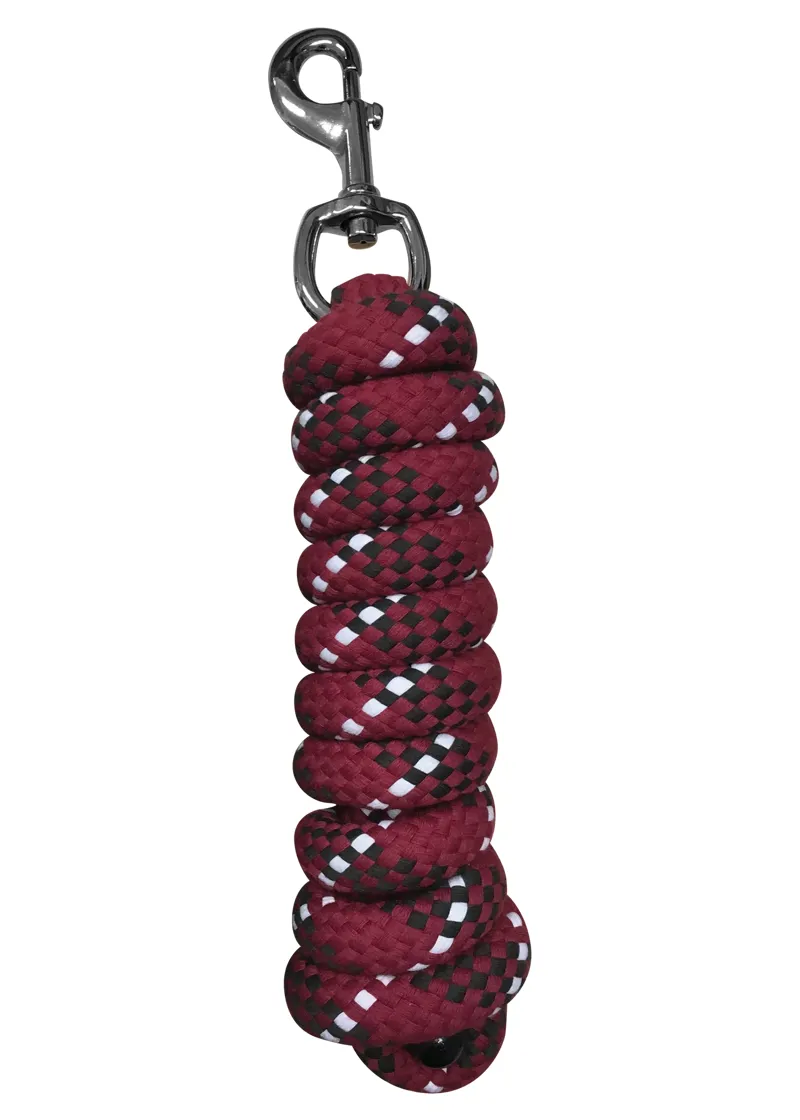 Woof Wear Contour Lead Rope - Shiraz 