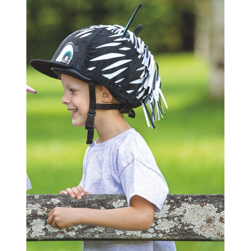 Shires Zebra Hat Cover -1