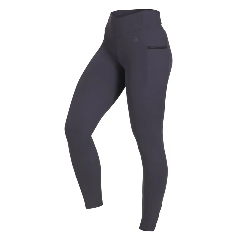 Shires Aubrion React Sport Tights - Charcoal