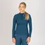 Shires Aubrion Equestrian Winter Long Sleeve Base Layer Young Rider - Estate Blue