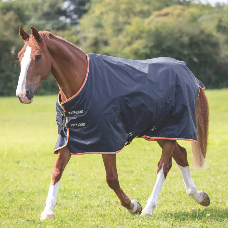 Shires Typhoon 200g Turnout Rug - Black
