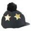 Shires Glitter Star Hat Cover - Black