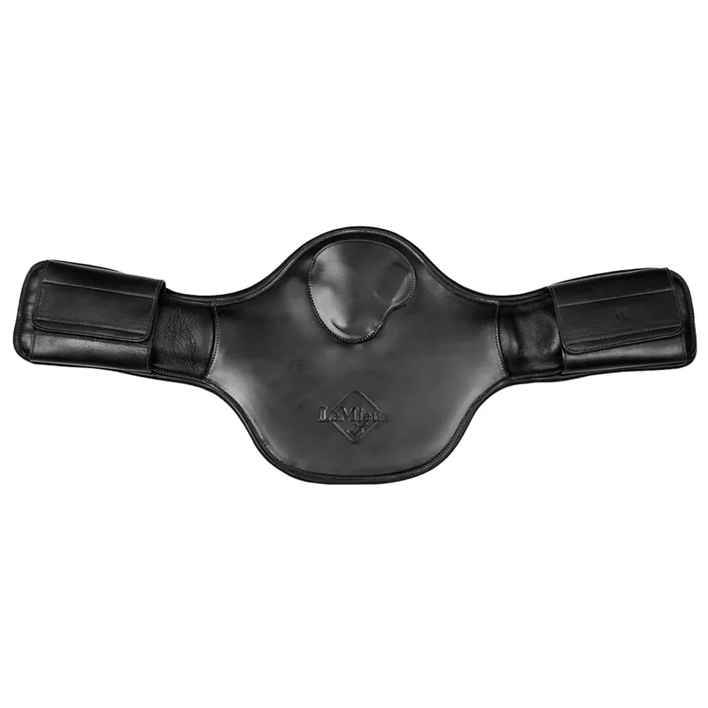 LeMieux Gel-Tek Anatomic Short Stud Girth with Magnet - Black