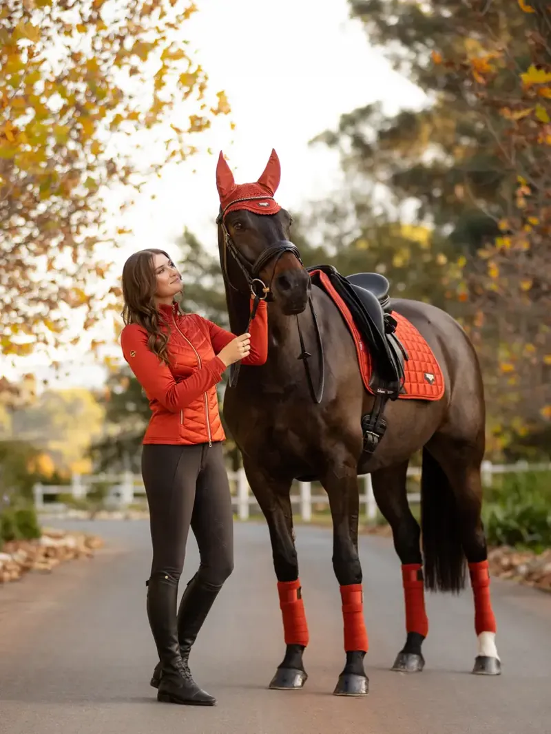 LeMieux Loire Memory Dressage Square - Sienna Small/Medium-2